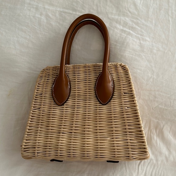 Zara Bags Zara Woven Straw Handbag Poshmark